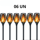 Luminária Balizadora Solar em LED - Solar Flame