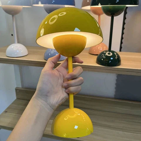 Luminária de Mesa Led Touch Cogumelo