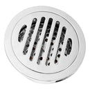 Ralo De Banheiro Inteligente Redondo Cromado Inox 10x10cm
