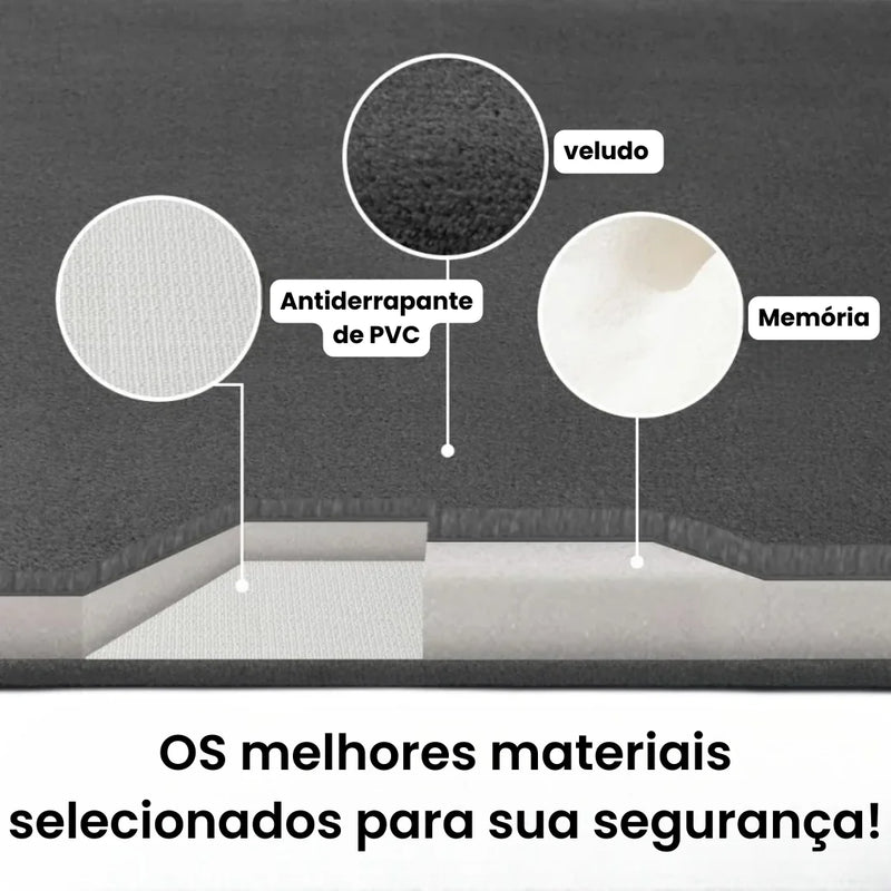 Tapete Antiderrapante Para Banheiro Confort Lux