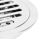 Ralo De Banheiro Inteligente Redondo Cromado Inox 10x10cm