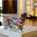Estatueta Bulldog Abstrato