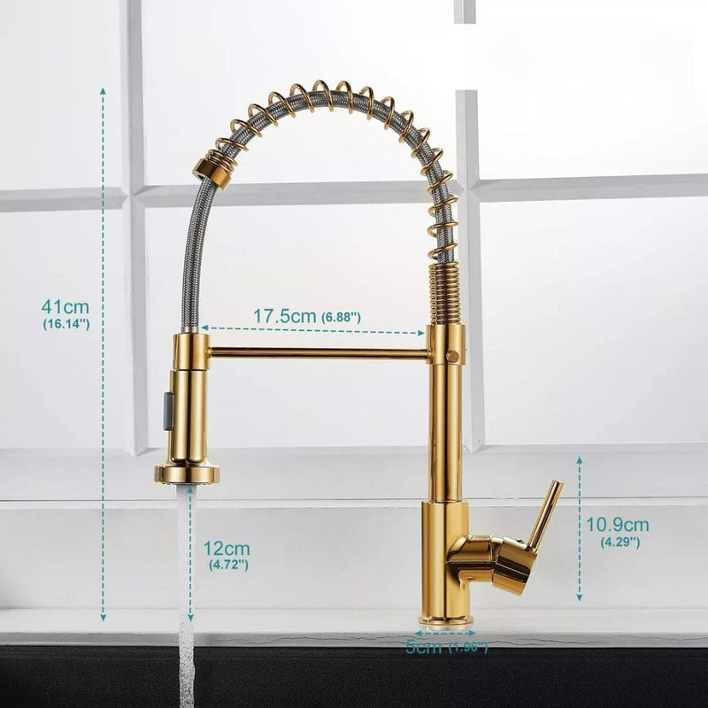 Torneira Gourmet Cozinha Com Extensor Quente e Frio