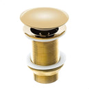 Válvula Click De Inox P/ Cuba Pia de Banheiro Lavatório Dourada Gold de 4cm