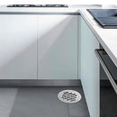 Ralo De Banheiro Inteligente Redondo Cromado Inox 10x10cm