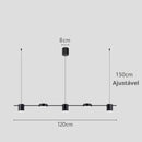 Lustre Pendente Moderno Intensity LED