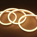 Fita Led Neon Flex Rolo 100 metros 12v Branco-quente