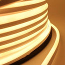 Fita Led Neon Flex Rolo 100 metros 12v Branco-quente