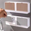 Saboneteira Dupla Suporte Parede Porta Sabonete Fixação com Adesivo