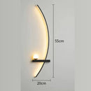 Luminária Arandela LED de Parede ArcLine