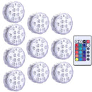 Kit Luminárias de Piscina RGB com Controle Remoto