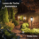 Luminária Balizadora Solar em LED - Solar Flame