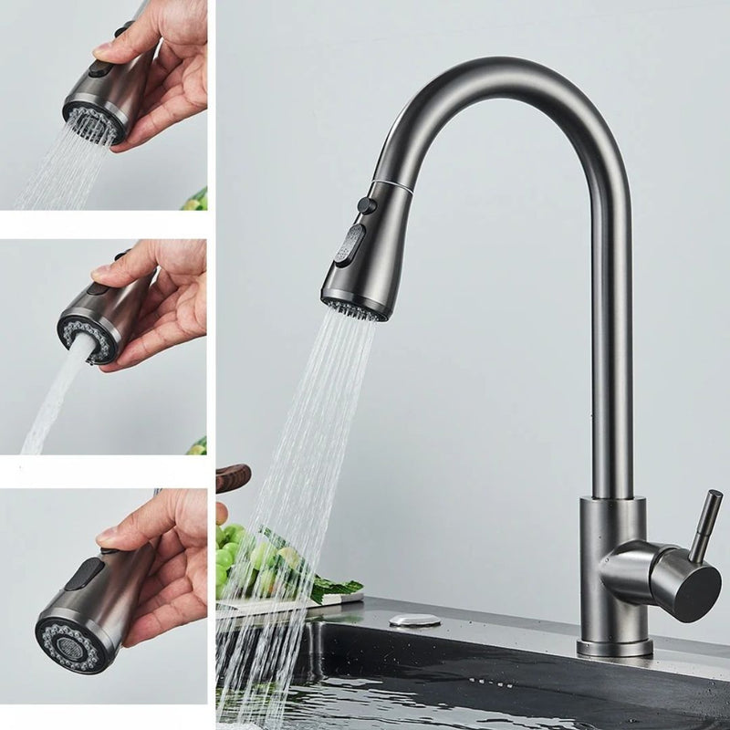 Torneira Para Cozinha Com Jato Extensível