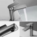 Torneira Monocomando Para Banheiro Lavabo Luxo Inox Modelo Louise