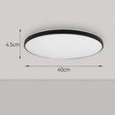 Luminária de Teto Led Sobrepor Decorativa Moderna Redonda