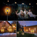 Luminária Balizadora Solar em LED - Solar Flame