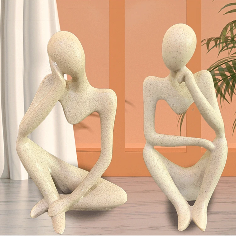 Estatueta Decorativa Pensamento