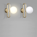 Arandela De Parede Dourada Lumina