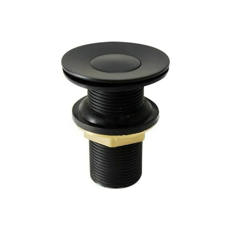 Válvula Click Up Inteligente Pia Cuba 7/8 Lavatório Banheiro E311 Preta