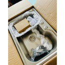 Cuba Pia Cozinha Gourmet 60x42cm Aço Inox 304 Luxo Prata Escovado