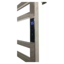 Toalheiro Termico Grande Quadrado Inox Bivolt Timer Fio Lado Esquerdo Marca Kzi