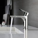 Torneira Monocomando Para Banheiro Lavabo Luxo Inox Modelo Louise