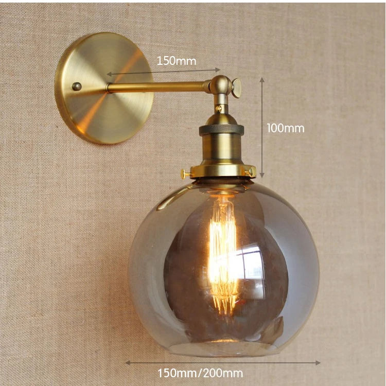 Arandela De Parede Colonial Vintage Americana