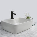 Cuba Para Banheiro Sobrepor Retangular Cerâmica 49 x 38cm Luxo Gold