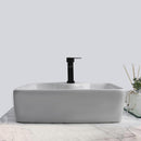 Cuba Para Banheiro Sobrepor Retangular Cerâmica 49 x 38cm Luxo Gold