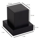 Kit Ducha Chuveiro 20×20cm Inox 304 Com Acabamentos Registros Preto/Cromado Para Chuveiro Banheiro