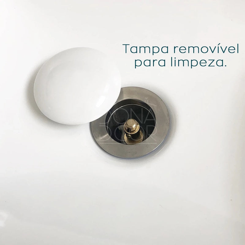 Válvula Click Cerâmica Cuba Banheiro