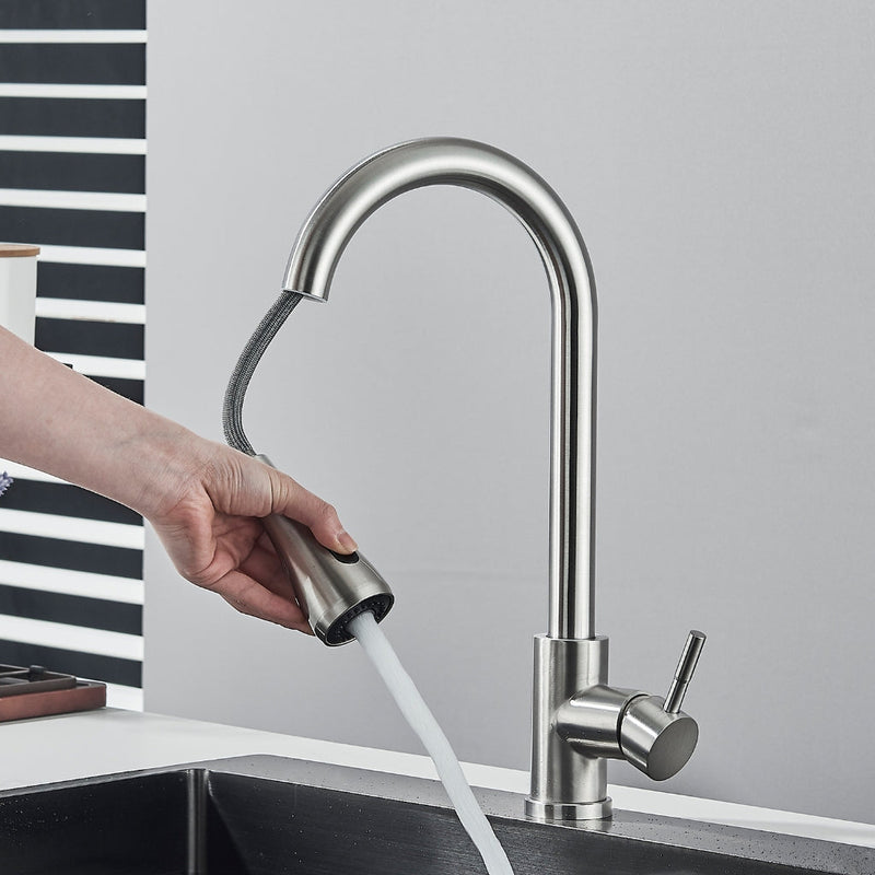 Torneira Para Cozinha Com Jato Extensível