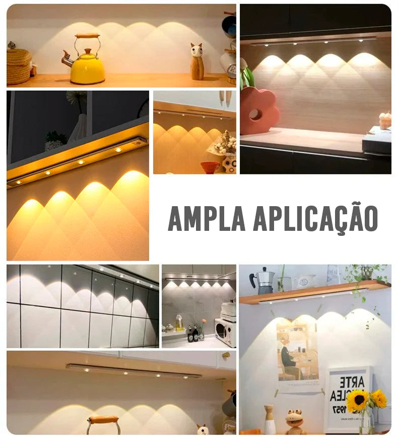 Luminária LED com Sensor [ESTOQUE LIMITADO]