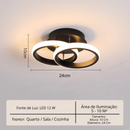 Lustre Para Sala Moderno em LED