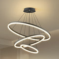 Lustre Pendente Circular Triplo em LED