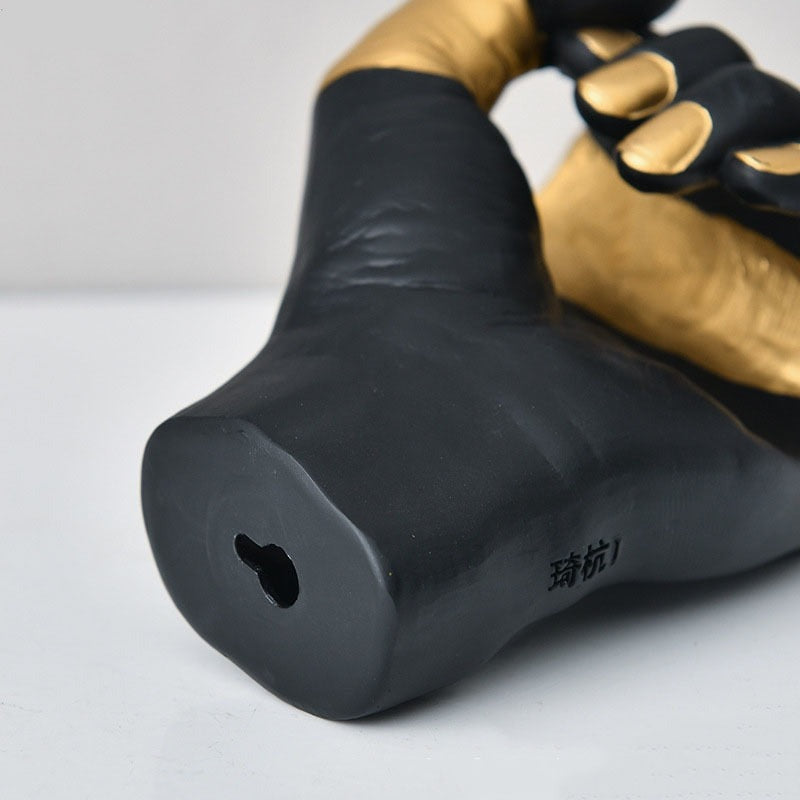 Punho Criativo + Vaso para arranjo 2 peças