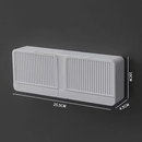 Saboneteira Dupla Suporte Parede Porta Sabonete Fixação com Adesivo