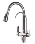 Torneira Para Cozinha Gourmet Monocomando Dupla Função Filtro Jato Extensível