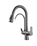 Torneira Para Cozinha Gourmet Monocomando Dupla Função Filtro Jato Extensível