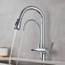 Torneira Para Cozinha Gourmet Monocomando Dupla Função Filtro Jato Extensível