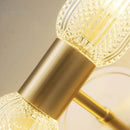 Arandela Dourada de Parede Interna Retro Elegance